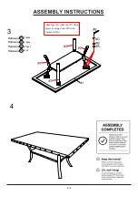 Preview for 8 page of Furniture of America CM3323T Assembly Instructions Manual