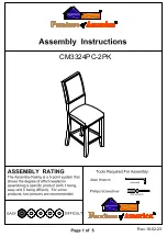 Furniture of America CM3324PC-2PK Assembly Instructions preview