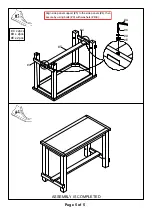 Preview for 5 page of Furniture of America CM3324PT/BT Assembly Instructions