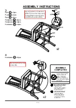 Preview for 7 page of Furniture of America CM3325PC-2PK Assembly Instructions Manual