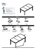 Preview for 5 page of Furniture of America CM3326T Assembly Instructions Manual