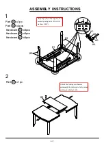 Preview for 6 page of Furniture of America CM3326T Assembly Instructions Manual