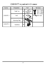 Preview for 6 page of Furniture of America CM3337T Assembly Instructions Manual