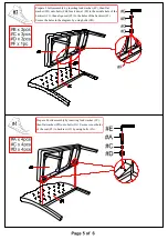 Preview for 5 page of Furniture of America CM3342SC Assembly Instructions Manual