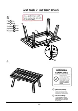 Preview for 6 page of Furniture of America CM3346T Assembly Instructions Manual