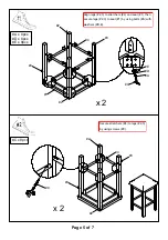 Preview for 5 page of Furniture of America CM3347PT-3PK Assembly Instructions Manual