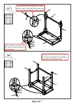 Preview for 6 page of Furniture of America CM3347PT-3PK Assembly Instructions Manual