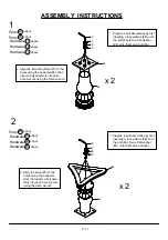 Preview for 8 page of Furniture of America CM3350GYT Assembly Instructions Manual