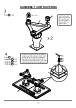 Preview for 9 page of Furniture of America CM3350GYT Assembly Instructions Manual