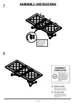 Preview for 11 page of Furniture of America CM3350GYT Assembly Instructions Manual