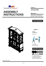 Preview for 1 page of Furniture of America CM3350HB Assembly Instructions Manual