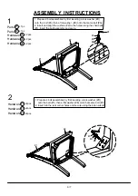 Preview for 6 page of Furniture of America CM3350SC-2PK Assembly Instructions Manual