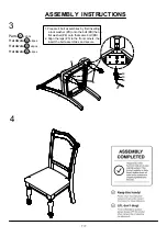 Preview for 7 page of Furniture of America CM3350SC-2PK Assembly Instructions Manual