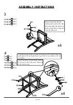 Preview for 10 page of Furniture of America CM3351PT-5PK Assembly Instructions Manual