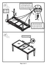 Preview for 4 page of Furniture of America CM3352T Assembly Instructions