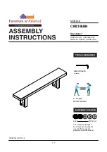 Furniture of America CM3358BN Assembly Instructions Manual preview