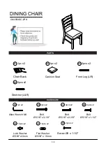 Preview for 5 page of Furniture of America CM3358SC-2PK Assembly Instructions Manual