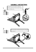 Preview for 7 page of Furniture of America CM3358SC-2PK Assembly Instructions Manual