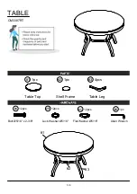 Предварительный просмотр 5 страницы Furniture of America CM3387RT Assembly Instructions Manual