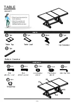 Предварительный просмотр 5 страницы Furniture of America CM3387T Assembly Instructions Manual