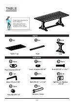 Preview for 5 page of Furniture of America CM3389T Assembly Instructions Manual