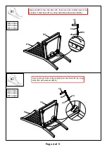 Preview for 4 page of Furniture of America CM3410SC-2PK Assembly Instructions