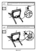 Preview for 4 page of Furniture of America CM3413SC-2PK Assembly Instructions