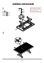 Preview for 9 page of Furniture of America CM3417T Assembly Instructions Manual