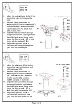 Preview for 4 page of Furniture of America CM3418T Assembly Instructions