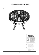 Preview for 8 page of Furniture of America CM3424T Assembly Instructions Manual