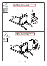 Preview for 4 page of Furniture of America CM3438SC-2PK Assembly Instructions