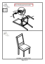 Preview for 5 page of Furniture of America CM3438SC-2PK Assembly Instructions