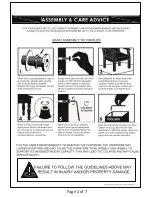 Preview for 2 page of Furniture of America CM3441CN Assembly Instructions Manual