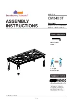 Furniture of America CM3453T Assembly Instructions Manual preview