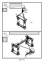 Preview for 6 page of Furniture of America CM3455T Assembly Instructions Manual