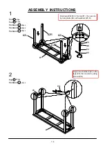 Preview for 7 page of Furniture of America CM3474PT-4PK Assembly Instructions Manual