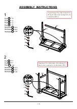 Preview for 7 page of Furniture of America CM3475PT-3PK Assembly Instructions Manual