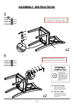 Preview for 8 page of Furniture of America CM3477RT-3PK Assembly Instructions Manual