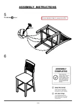 Preview for 8 page of Furniture of America CM3479PC-2PK Assembly Instructions Manual