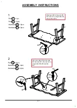 Preview for 6 page of Furniture of America CM3484BN Assembly Instructions Manual