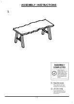 Preview for 7 page of Furniture of America CM3484BN Assembly Instructions Manual