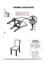 Preview for 8 page of Furniture of America CM3486SC-2PK Assembly Instructions Manual