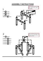 Preview for 6 page of Furniture of America CM3487BN Assembly Instructions Manual