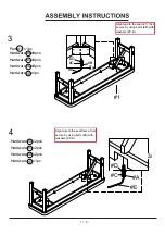 Preview for 7 page of Furniture of America CM3487BN Assembly Instructions Manual