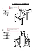 Preview for 6 page of Furniture of America CM3487PBN Assembly Instructions Manual