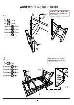 Preview for 7 page of Furniture of America CM3487PT Assembly Instructions Manual