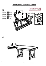 Preview for 8 page of Furniture of America CM3487PT Assembly Instructions Manual