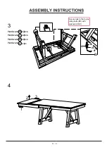 Preview for 8 page of Furniture of America CM3487T Assembly Instructions Manual