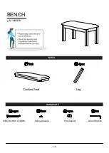 Preview for 5 page of Furniture of America CM3490BN Assembly Instructions Manual