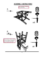 Preview for 8 page of Furniture of America CM3492PC-2PK Assembly Instructions Manual